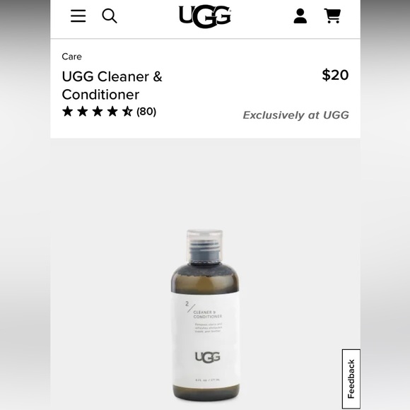 Ugg Shoe Renew Spray Cleans Insoles Cleaner Conditioner Leather Sheepskin Suede - Picture 3 of 4